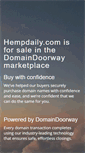 Mobile Screenshot of hempdaily.com